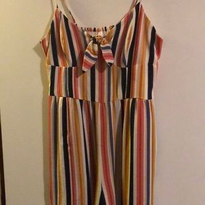 Striped Jumpsuit